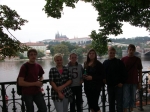 Latvijas šķēpmetēju komanda Prāgā